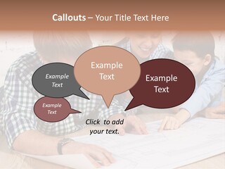 Improvement Blueprint Discussing PowerPoint Template