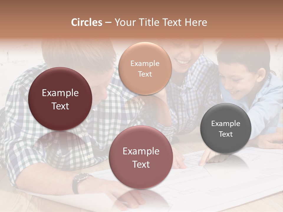 Improvement Blueprint Discussing PowerPoint Template