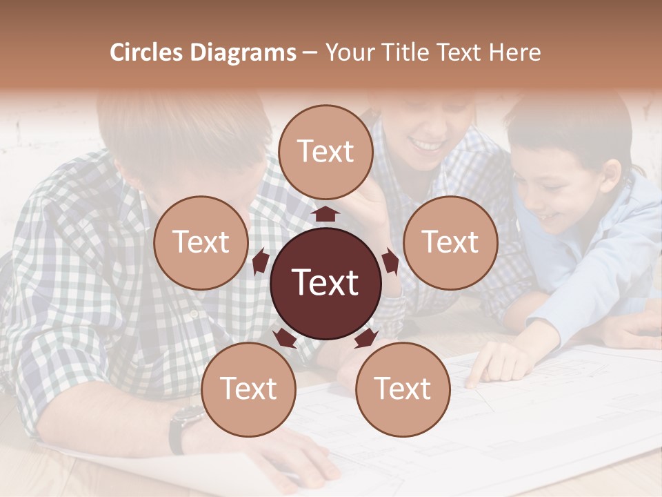 Improvement Blueprint Discussing PowerPoint Template