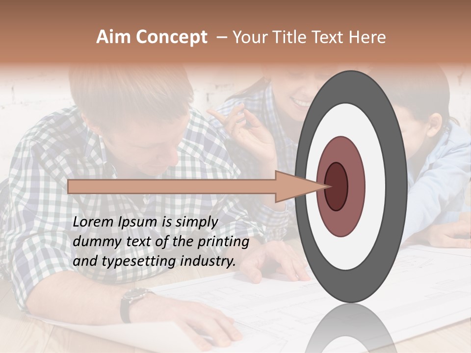 Improvement Blueprint Discussing PowerPoint Template