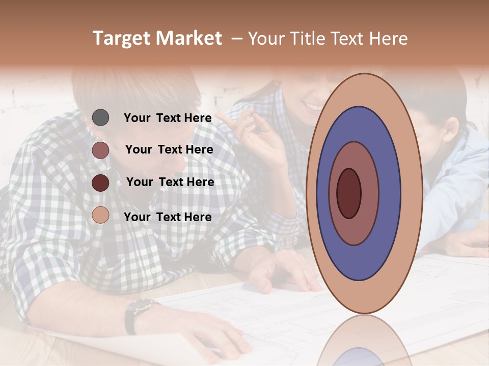 Improvement Blueprint Discussing PowerPoint Template
