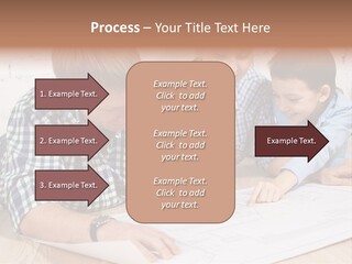 Improvement Blueprint Discussing PowerPoint Template