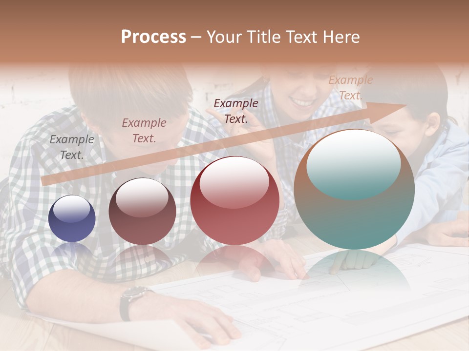 Improvement Blueprint Discussing PowerPoint Template