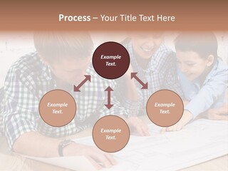 Improvement Blueprint Discussing PowerPoint Template