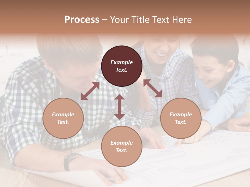 Improvement Blueprint Discussing PowerPoint Template