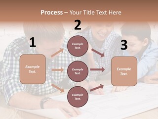 Improvement Blueprint Discussing PowerPoint Template