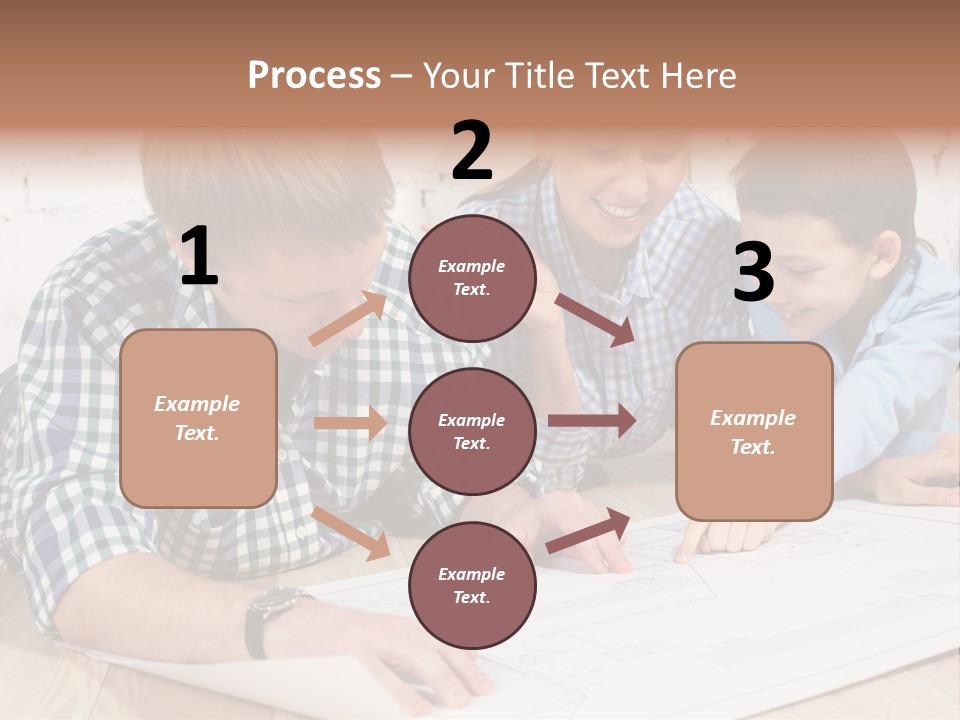 Improvement Blueprint Discussing PowerPoint Template