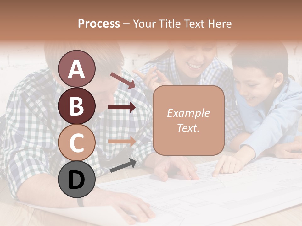 Improvement Blueprint Discussing PowerPoint Template