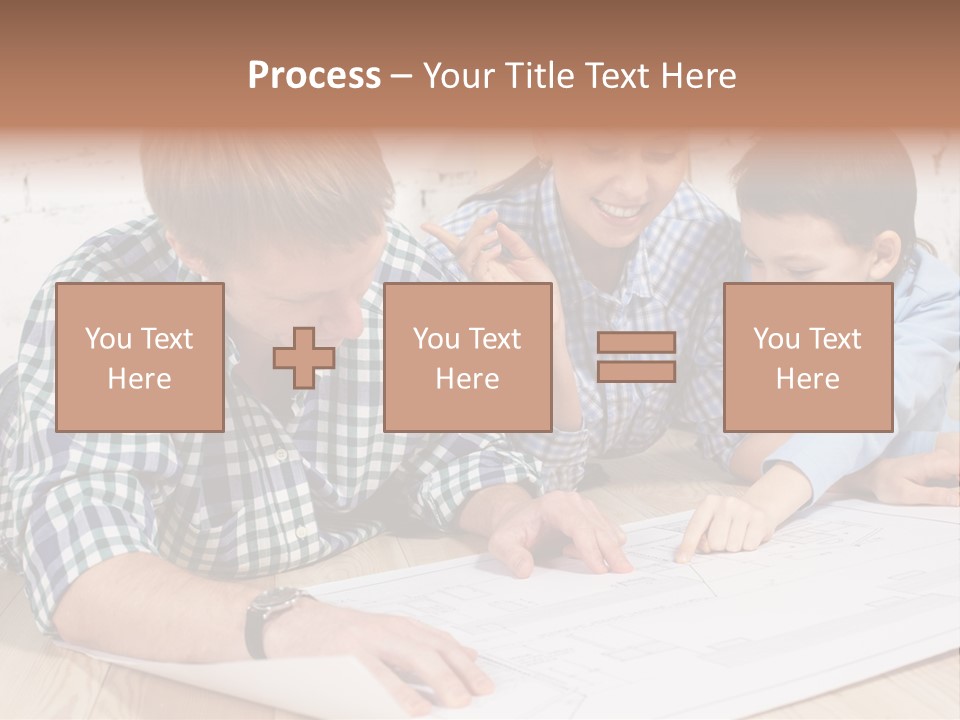 Improvement Blueprint Discussing PowerPoint Template