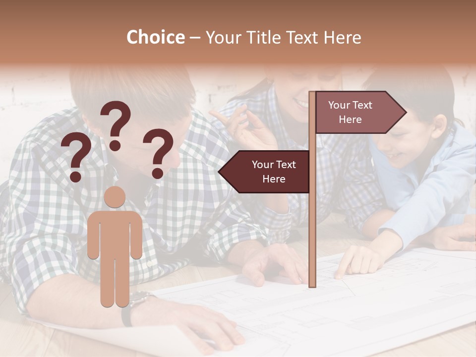Improvement Blueprint Discussing PowerPoint Template