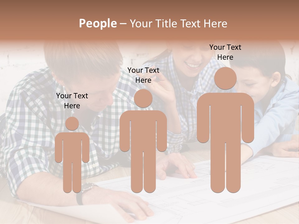 Improvement Blueprint Discussing PowerPoint Template