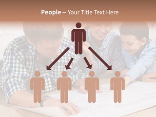 Improvement Blueprint Discussing PowerPoint Template
