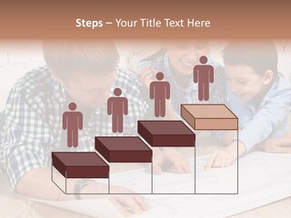 Improvement Blueprint Discussing PowerPoint Template