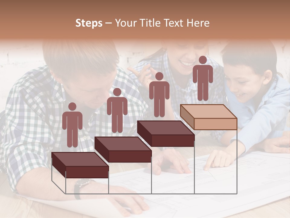 Improvement Blueprint Discussing PowerPoint Template