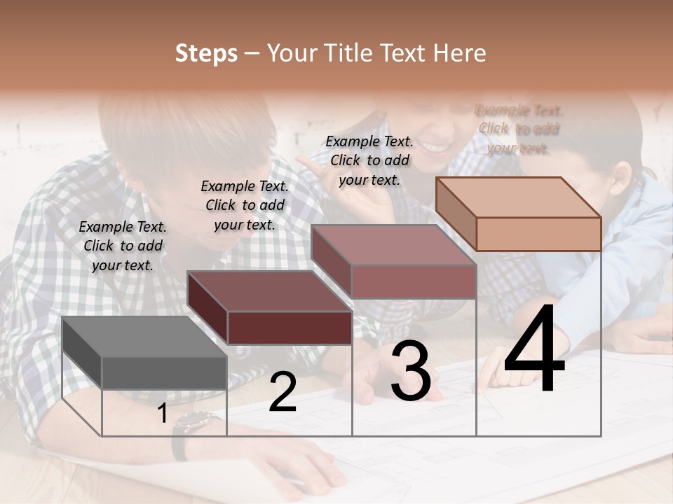 Improvement Blueprint Discussing PowerPoint Template