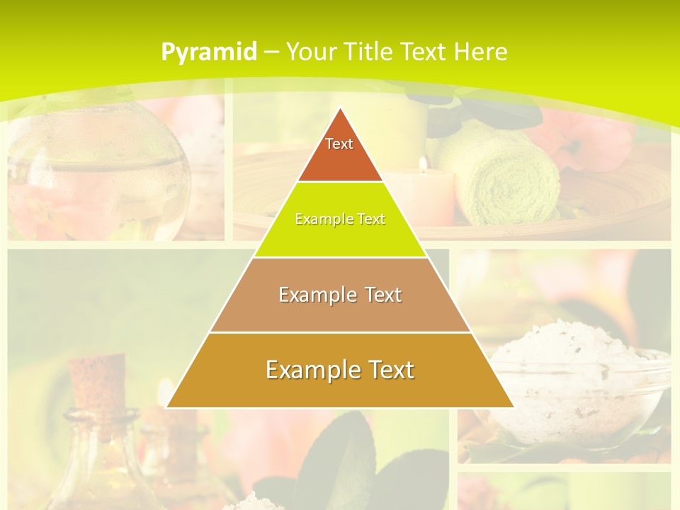 Collage Towel Herb PowerPoint Template