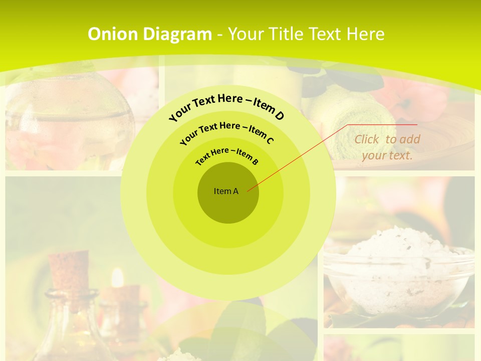 Collage Towel Herb PowerPoint Template