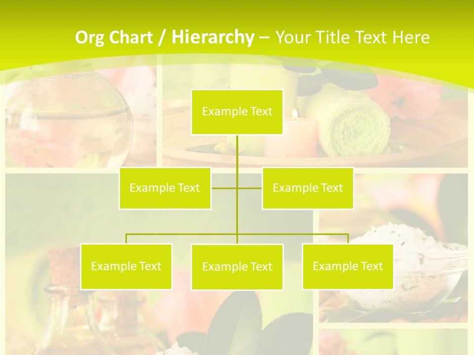 Collage Towel Herb PowerPoint Template