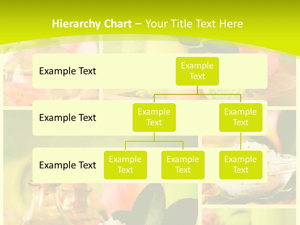 Collage Towel Herb PowerPoint Template
