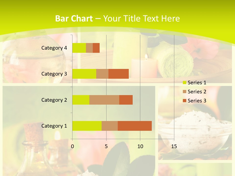 Collage Towel Herb PowerPoint Template