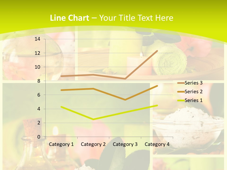 Collage Towel Herb PowerPoint Template