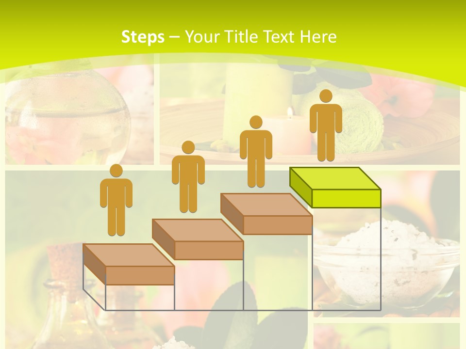 Collage Towel Herb PowerPoint Template