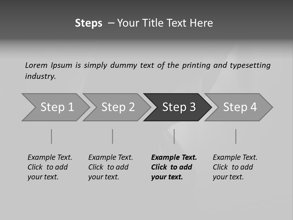 Emotion Trouble Male PowerPoint Template