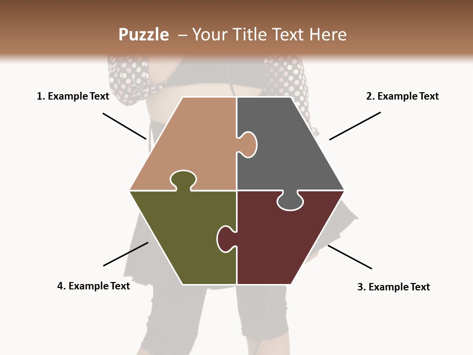 Music Vertical Child PowerPoint Template