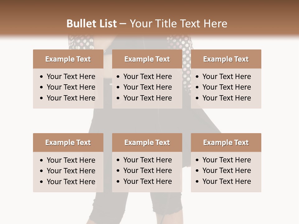 Music Vertical Child PowerPoint Template