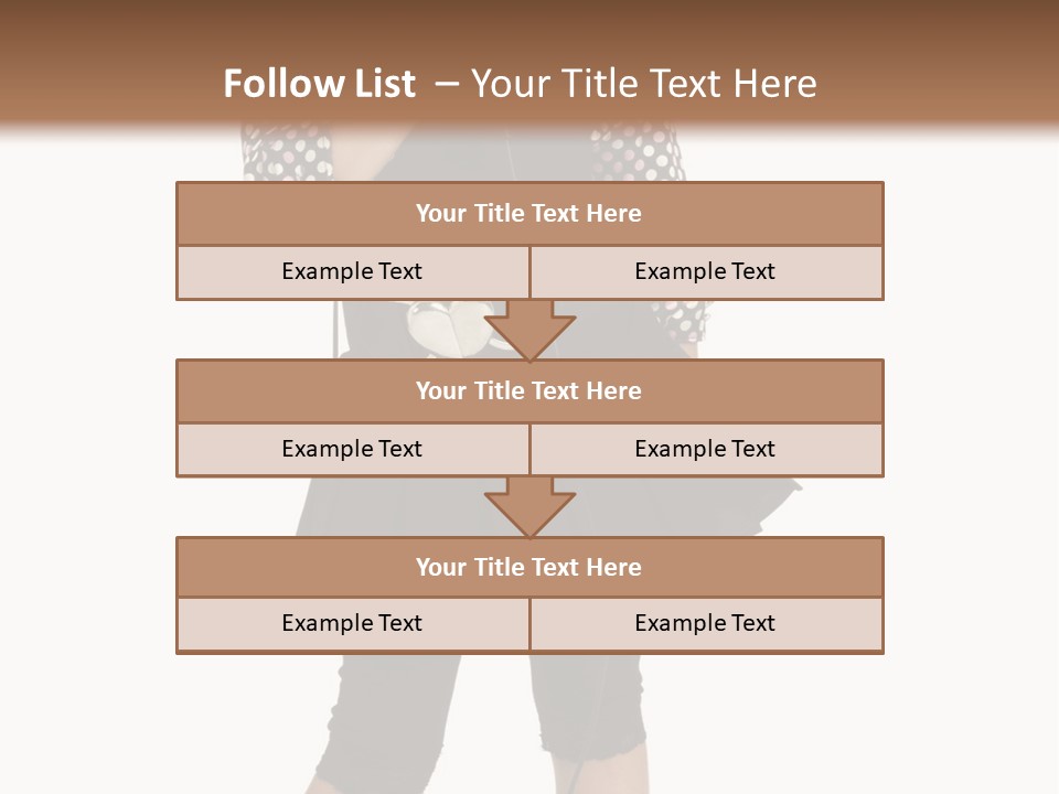 Music Vertical Child PowerPoint Template