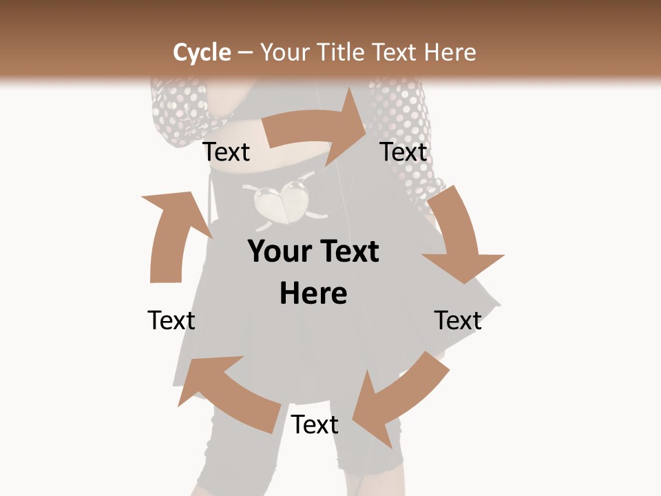 Music Vertical Child PowerPoint Template