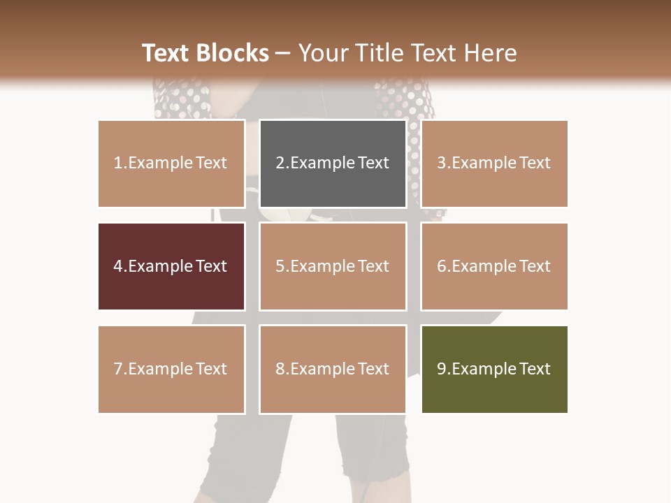 Music Vertical Child PowerPoint Template