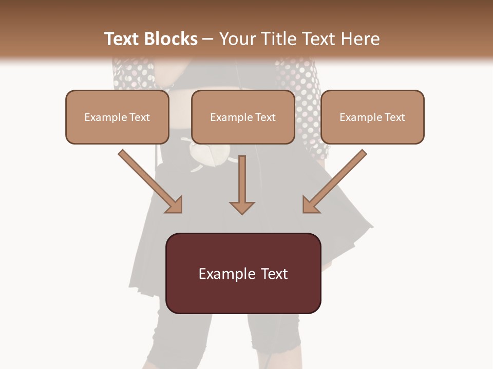 Music Vertical Child PowerPoint Template