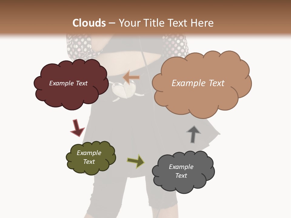 Music Vertical Child PowerPoint Template