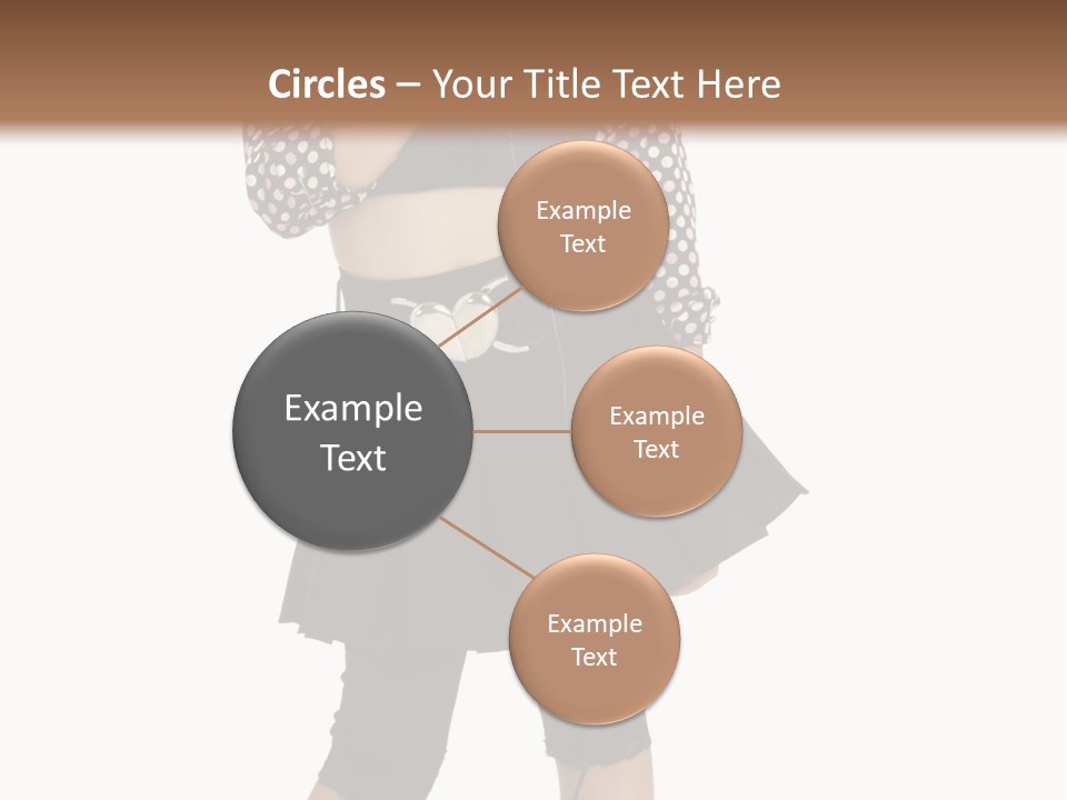 Music Vertical Child PowerPoint Template