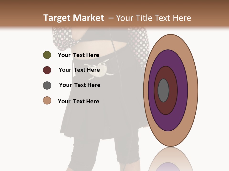 Music Vertical Child PowerPoint Template