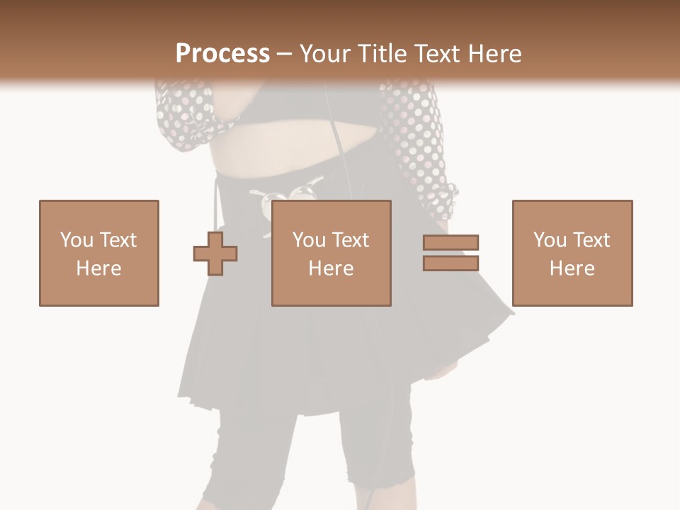 Music Vertical Child PowerPoint Template