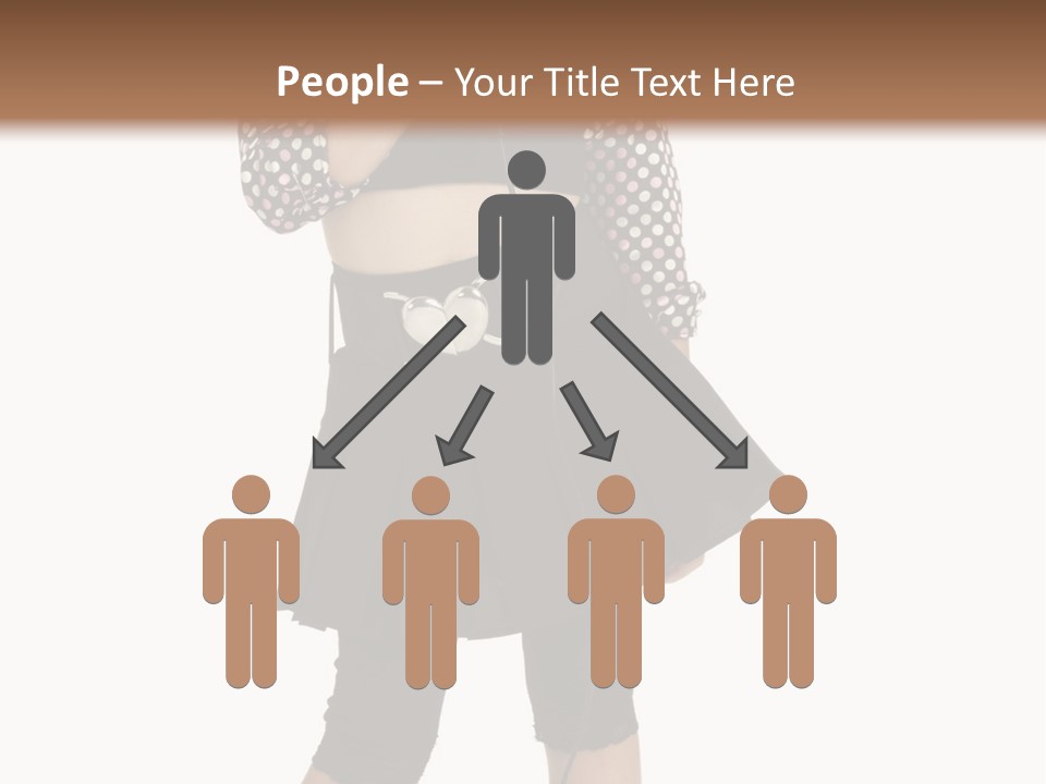 Music Vertical Child PowerPoint Template