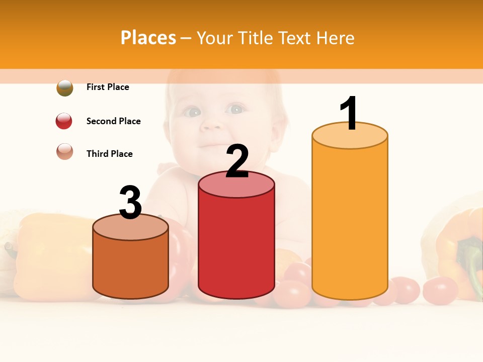 Ingredients Eating Fruit PowerPoint Template