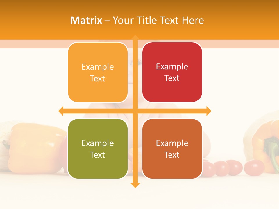Ingredients Eating Fruit PowerPoint Template