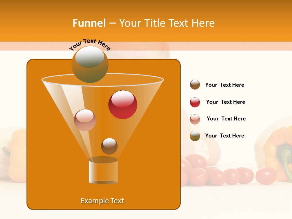 Ingredients Eating Fruit PowerPoint Template