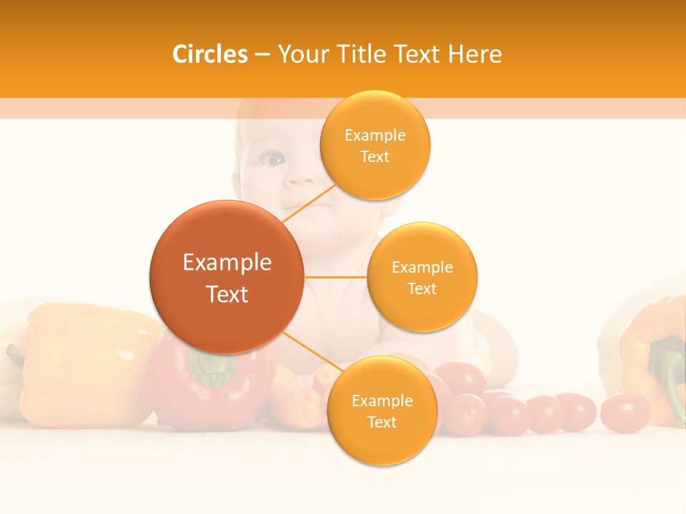 Ingredients Eating Fruit PowerPoint Template