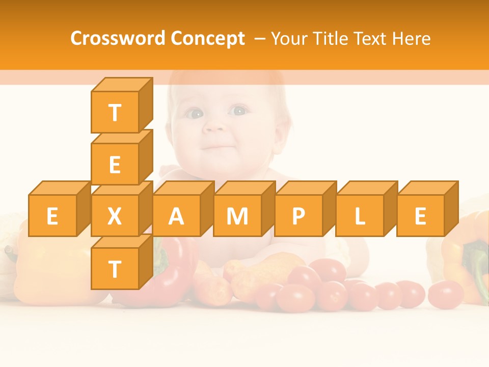 Ingredients Eating Fruit PowerPoint Template