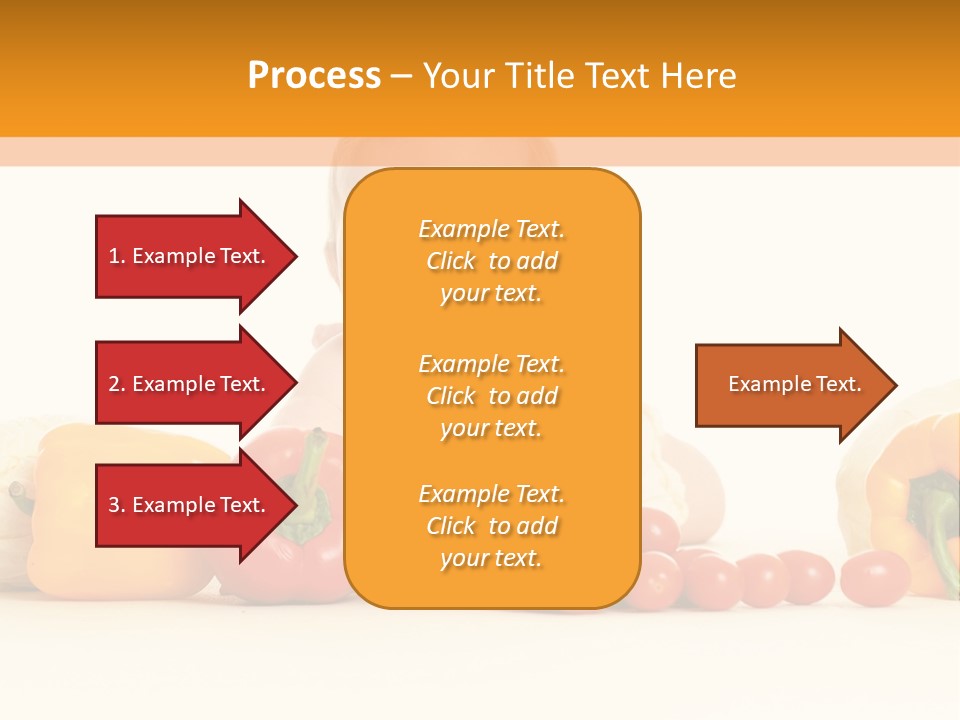 Ingredients Eating Fruit PowerPoint Template