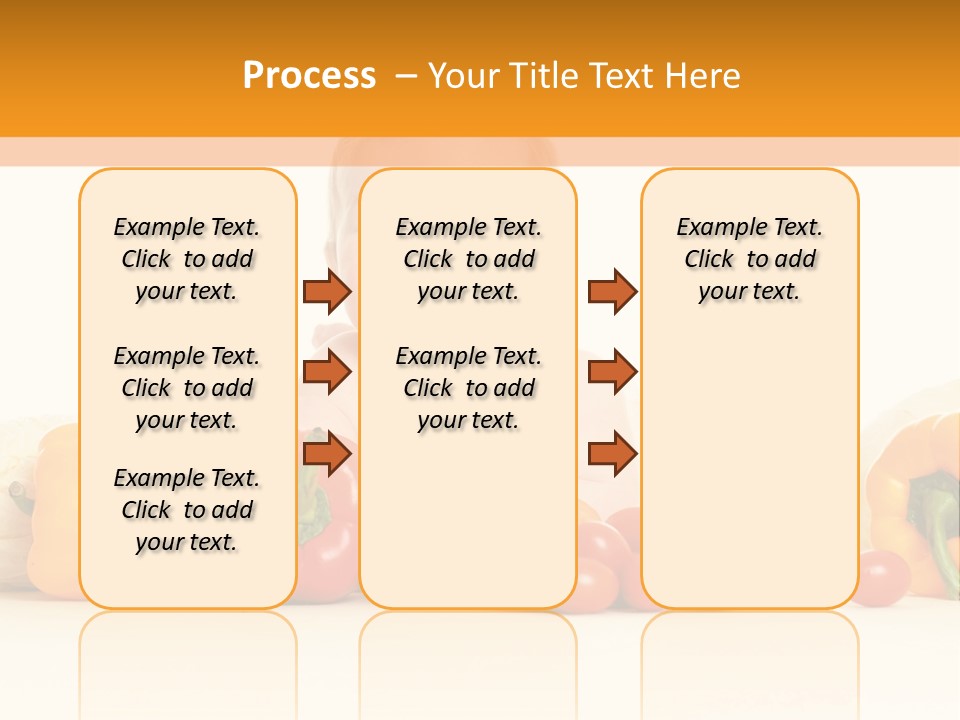 Ingredients Eating Fruit PowerPoint Template