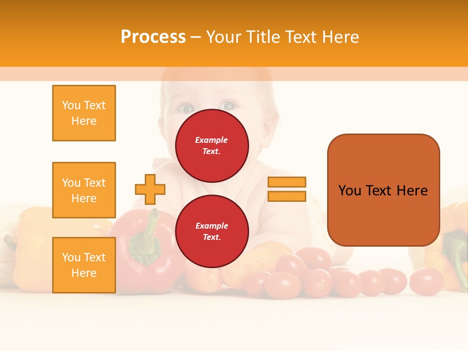 Ingredients Eating Fruit PowerPoint Template