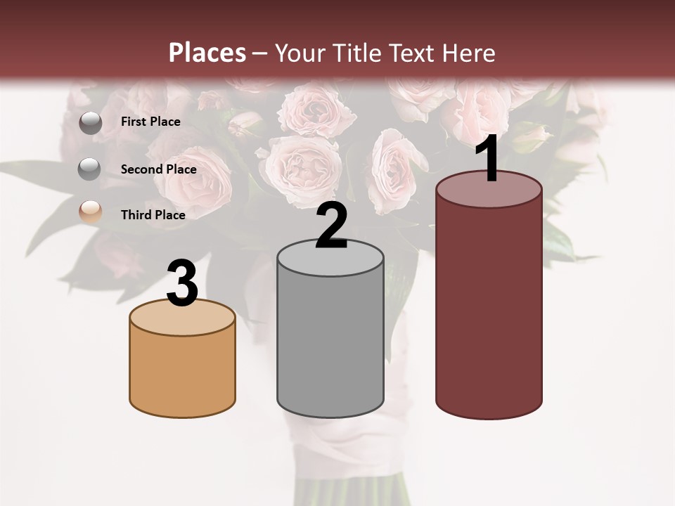 Decoration Bloom Veil PowerPoint Template