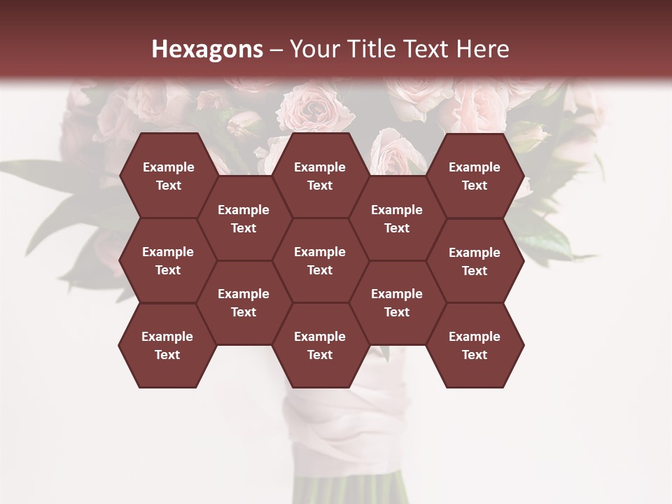 Decoration Bloom Veil PowerPoint Template