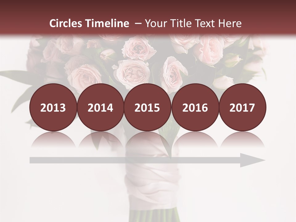 Decoration Bloom Veil PowerPoint Template