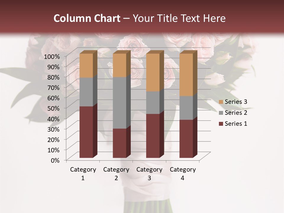 Decoration Bloom Veil PowerPoint Template